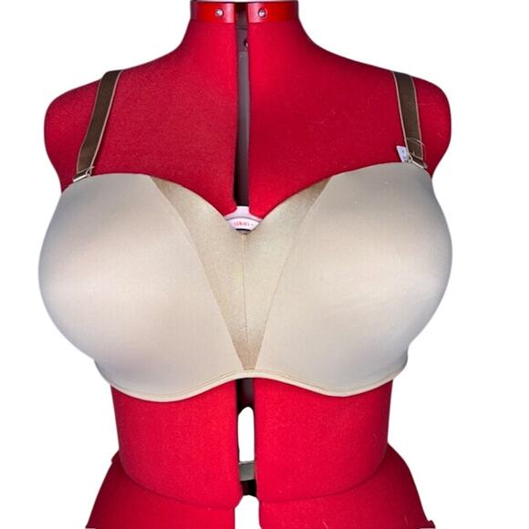 SOMA STUNNING STARLET Strapless Bra Warm Amber size 44D NWT - Picture 1 of 8